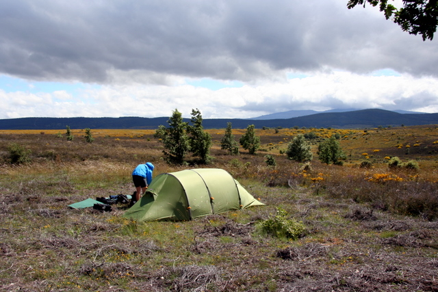 Zeltplatz bei El Ganso