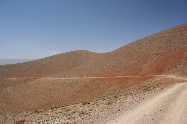Abfahrt in die Dades-Schlucht