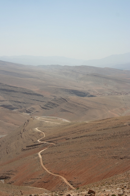 Vom Tizi'n'Ouano gehts runter!