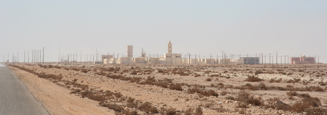 Geisterstadt in der Westsahara