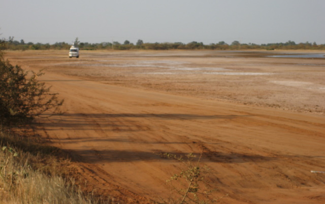 National-Piste nach Kaolack